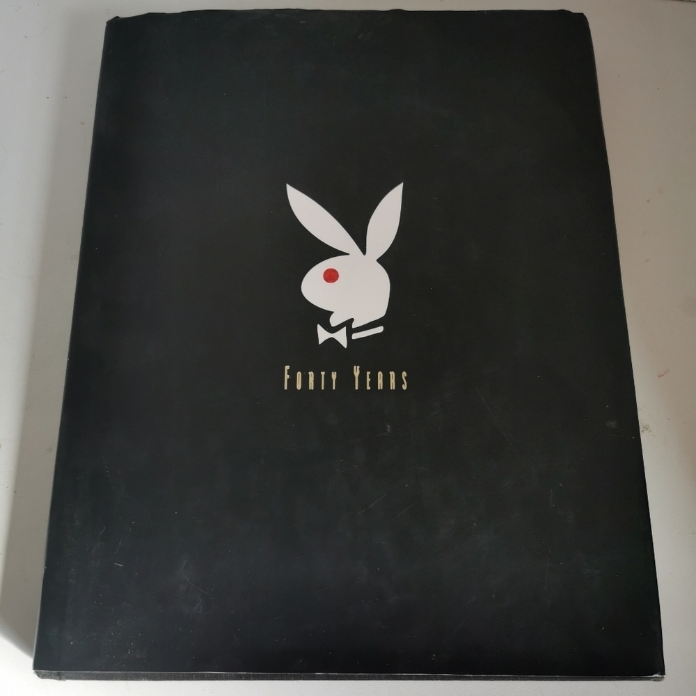 THE Playboy Book of 40 Years. Complete Pictorial History Signed By Hugh Hefner.